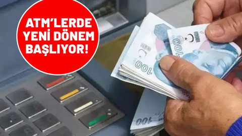 Tüm Türkiye'de geçerli olacak. ATM'lerde yeni sistem!