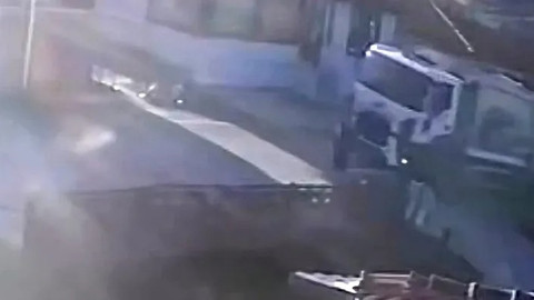 Sakarya'da bir kadın çöp kamyonunun çarpması sonucu ölmüştü: Görüntüler ortaya çıktı!