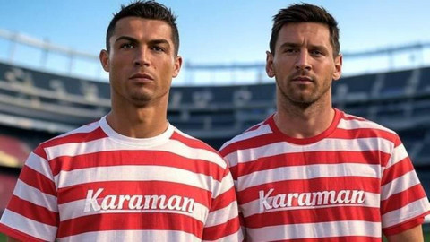 2. Lig ekibinden beğeni toplayan Ronaldo ve Messi paylaşmı
