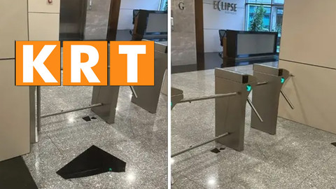 KRT TV binasına saldırı: Üzerimde el bombası var
