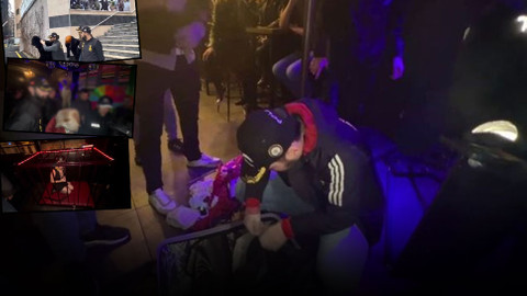 Kadıköy’deki kafesli kırbaçlı eve parti baskını