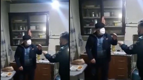 Ordu'da zabıtadan yemek götürdüğü ihtiyaç sahibi amcaya skandal sözler