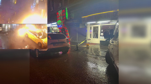 Sahibine kızdı iş yerini ateşe verdi!
