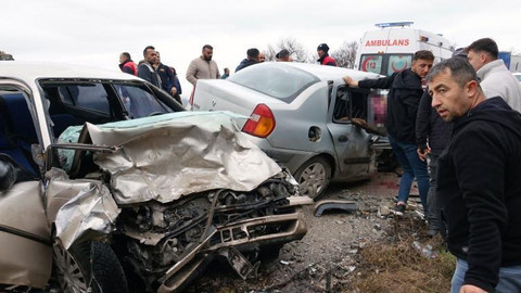 Isparta'da feci kaza: 1 ölü, 3 ağır yaralı