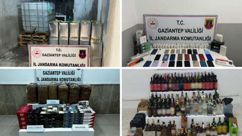 Gaziantep jandarmasından uyuşturucu tacirlerine ve kaçakçılara büyük darbe