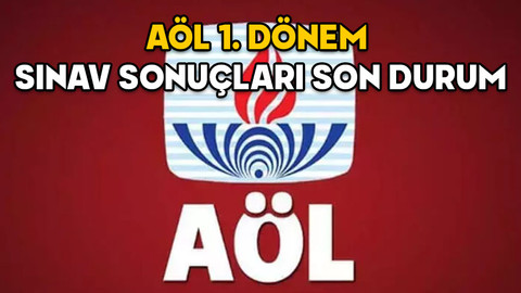 AÖL 1. DÖNEM SINAV SONUÇLARI 2025: Açık Lise 21-22 Aralık sınav sonuçları açıklandı mı son durum nedir?