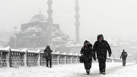 Çok kuvvetli kar yağışı geliyor! İstanbul için tarih verildi