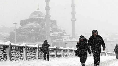 Meteoroloji uzmanları İstanbul için tarih verdi! Çok kuvvetli kar yağışı geliyor...
