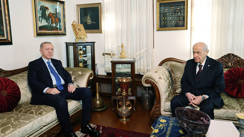 Cumhurbaşkanı Erdoğan ve Bahçeli’den sürpriz görüşme!