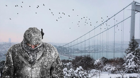 Kar yağışı Marmara'ya giriş yaptı! İstanbul dahil 13 il için kritik uyarı!