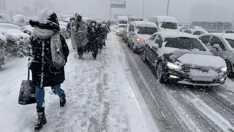 İstanbul'da kar yağışı için tarih verildi! Kuvvetli soğuk hava dalgası geliyor!
