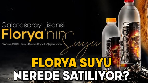 FLORYA SUYU NEREDE SATILIYOR? Galatasaray’ın su markası Florya Suyu ne kadar?