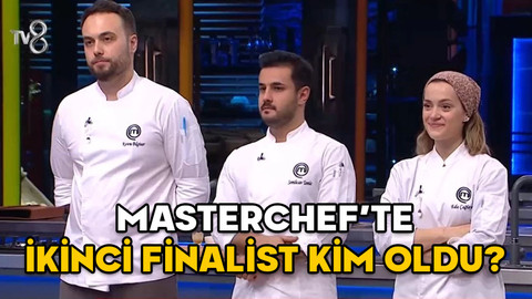MASTERCHEF’TE İKİNCİ FİNALİST KİM OLDU? 10 Ocak MasterChef kazananı