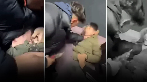 Sağır ve dilsiz çocuğa eziyet edip, kaydetmişlerdi... Tutuklandılar