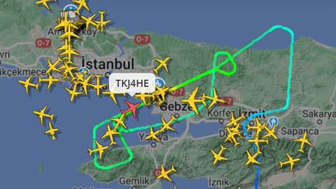 Havada korku dolu anlar! Telsiz konuşmalarına yansıdı