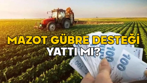 MAZOT GÜBRE DESTEĞİ YATTI MI? e devlet Çiftçi destek ödemesi sorgulama sayfası