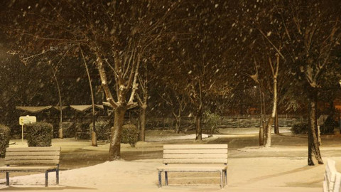Tokat'ta kar kalınlığı 50 santimetreye ulaştı!