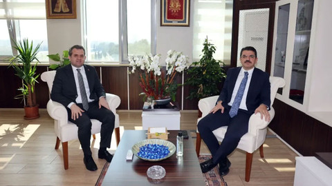 Rektör Beriş’ten Başsavcı Şahin’e ziyaret