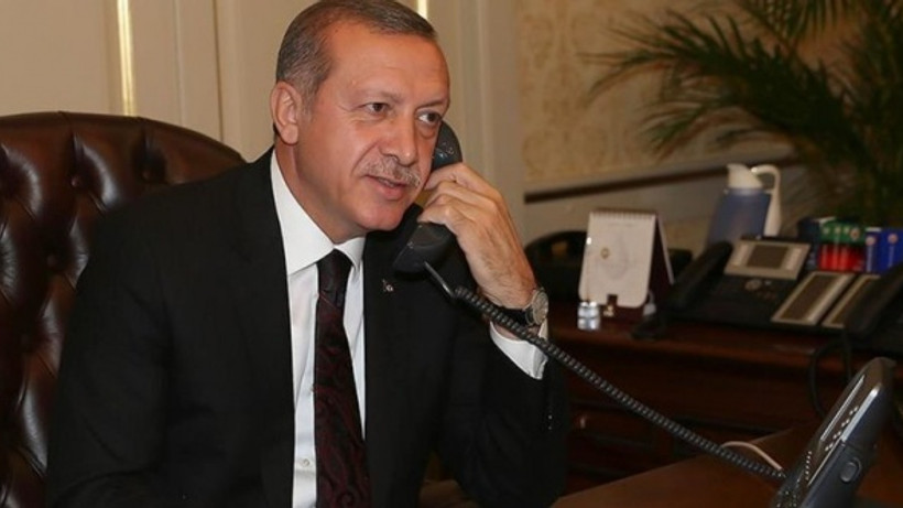 Cumhurbaşkanı Erdoğan'dan Kazakistan temasları