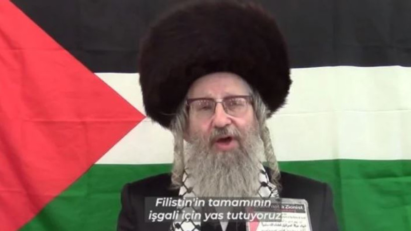 Yahudi Haham'dan sert tepki: İsrail devletinin hızlıca yok olması için dua ediyoruz