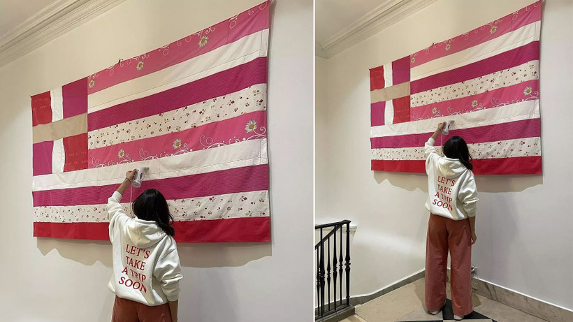 Yunanistan Meclisi’nde Kırmızı-Beyaz Yunan bayrağı!