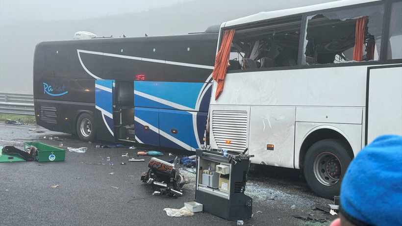 Kuzey Marmara Otoyolu’nda korkunç kaza: 11 ölü, 57 yaralı