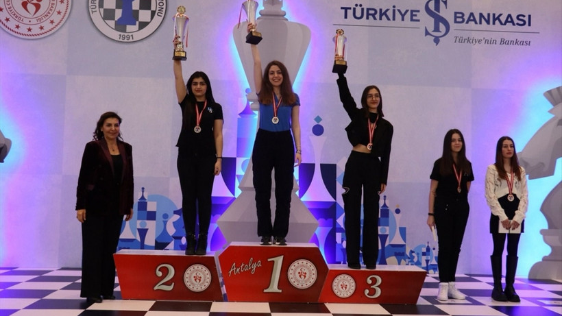 Türkiye Küçükler ve Yıldızlar Satranç Şampiyonası, Antalya'da sona erdi