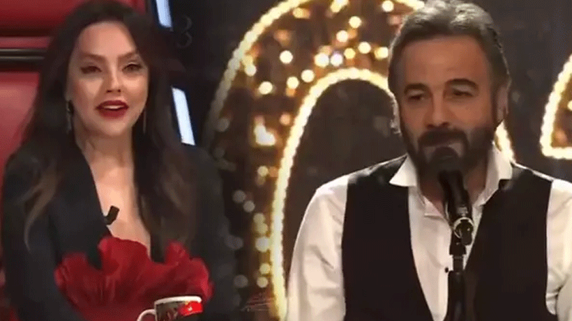 Yeni bir aşk mı doğuyor? Ebru Gündeş ve Kerem Alışık'ın O Ses Türkiye'ye damga vuran çekimi