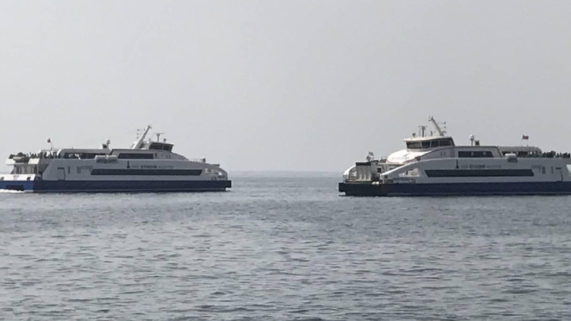 İzmir'de vapur seferlerine hava engeli