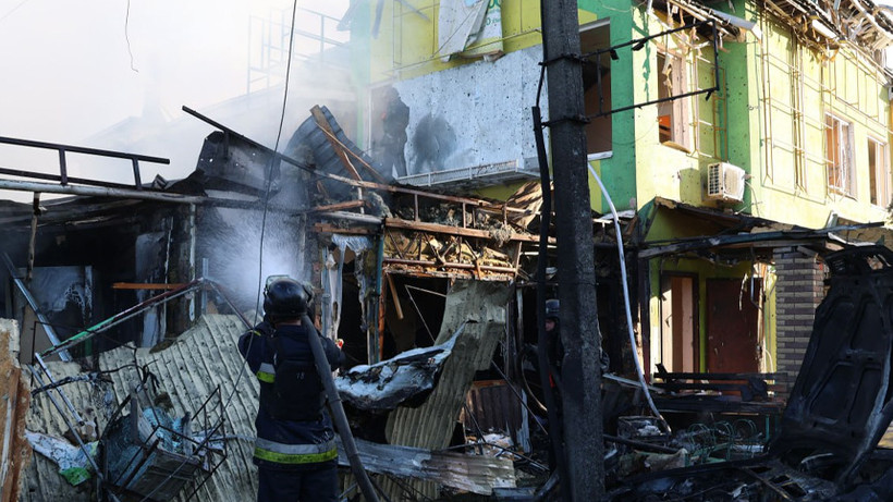 Rusya, Volnyansk kasabasını vurdu! Çok sayıda ölü ve yaralı var