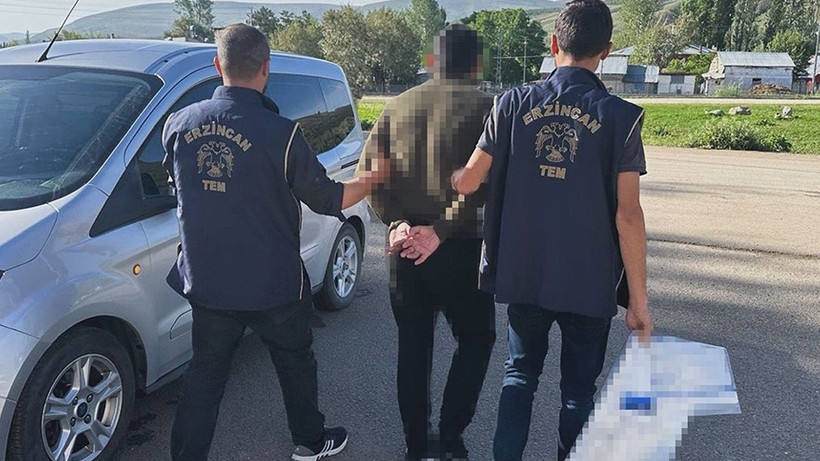 Terör propagandası yaptığı sırada polis baskını!