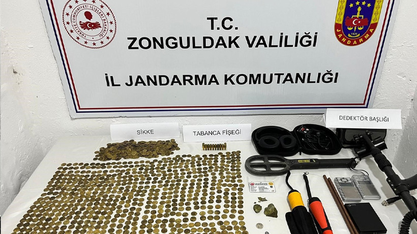 Jandarmadan büyük operasyon: Çok sayıda tarihi eser ele geçirildi