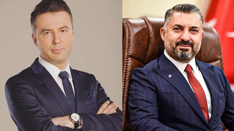 RTÜK Başkanı Ebubekir Şahin'den gazeteci Mehmet Akif Ersoy'a tebrik