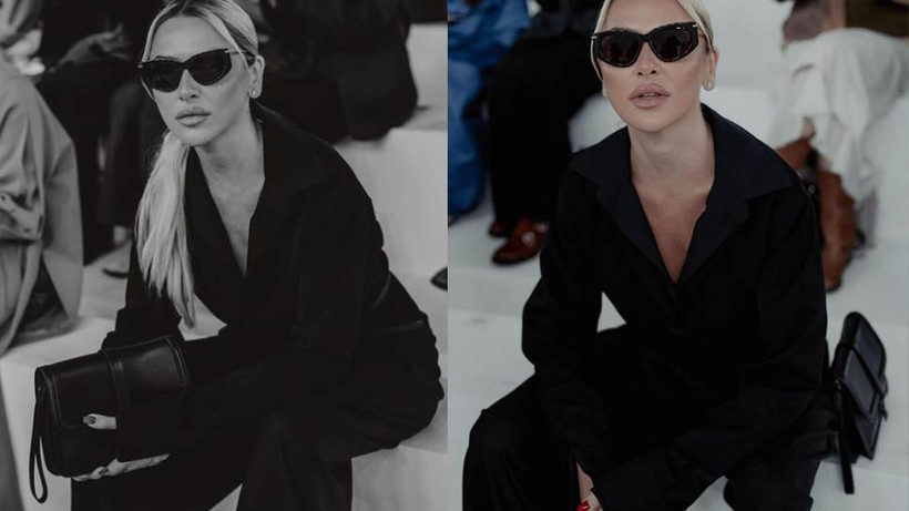 Hadise Milano'ya gitti! İddialı pozları göz kamaştırdı