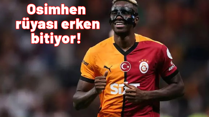Osimhen rüyası erken bitiyor: Ocak ayında ayrılmak istiyor... İşte gitmek istediği takım