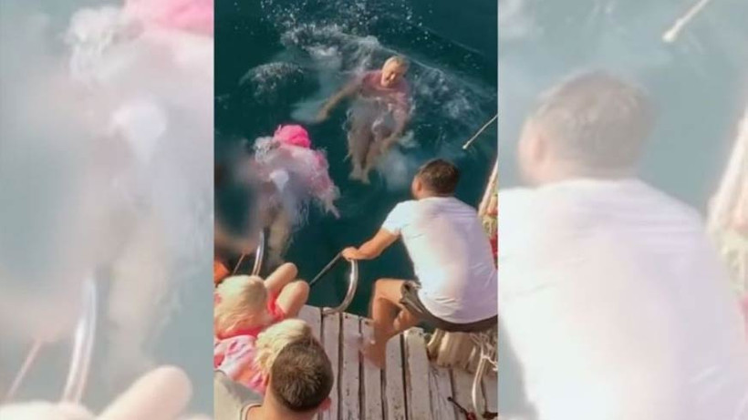 Bülent Ersoy denize düştü! Binlerce yorum geldi