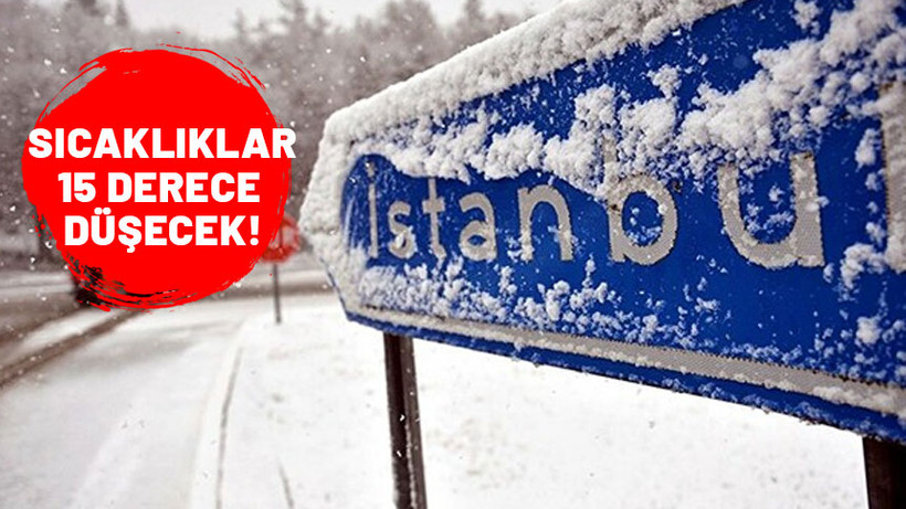 Soğuk tir tir titretecek. 15 derece birden düşecek. 55 il için alarm verildi