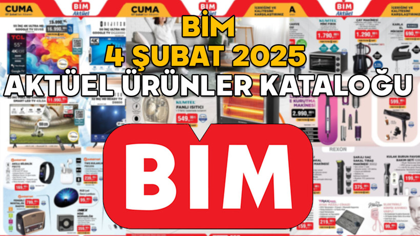BİM 7 ŞUBAT KATALOĞU 2025: Bu Cuma BİM’de 2’li Türk kahvesi makinesi indirimde