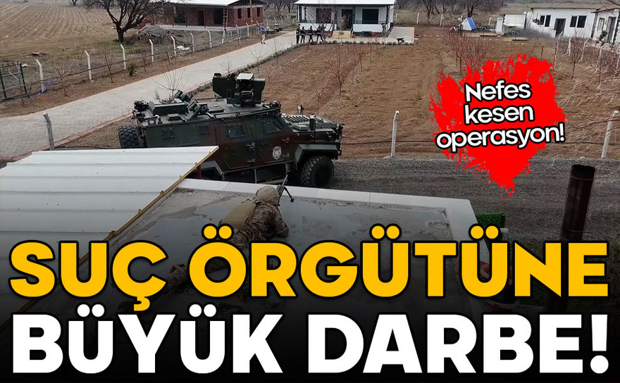 Malatya'da suç örgütüne darbe: 44 kişi tutuklandı