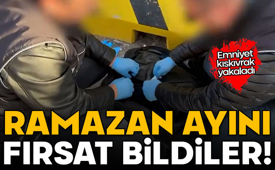 Ramazan ayını fırsat bildiler! Hurmadan kilolarca uyuşturucu çıktı