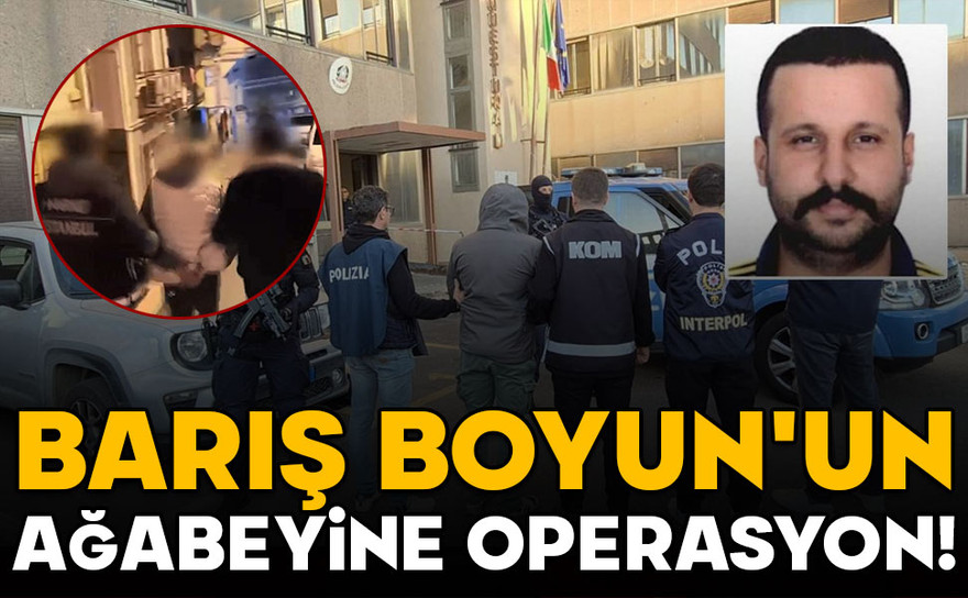 Suç örgütü lideri Barış Boyun'un ağabeyi gözaltına alındı