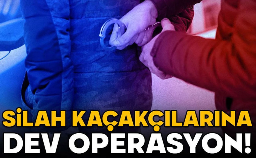 Şanlıurfa’da silah kaçakçılığı operasyonu: 14 gözaltı