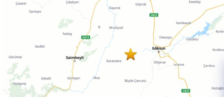 afad deprem kahramanmaras goksun 29 haziran 2023