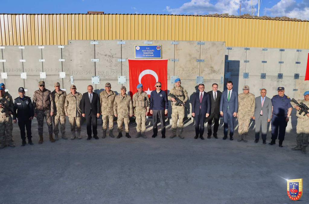 bakan yerlikaya ve orgeneral arif cetin tendurek jandarma 1