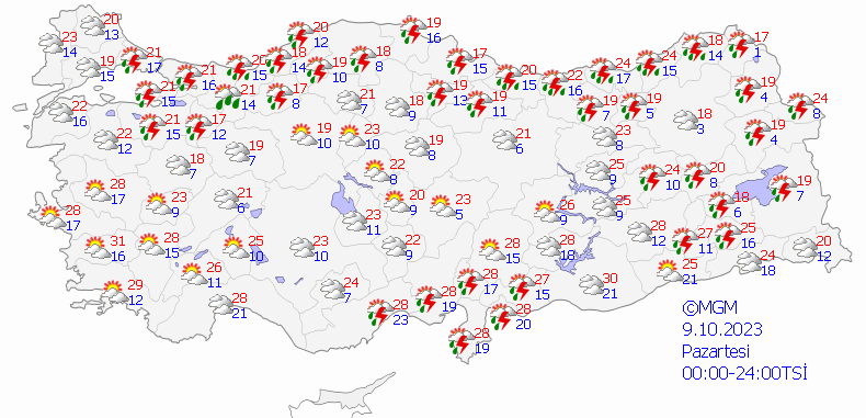 meteoroloji 9 ekim 2023 gorsel 0