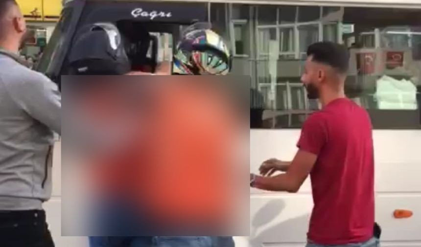 izmir yaşlı adama motokurye kavga iha1
