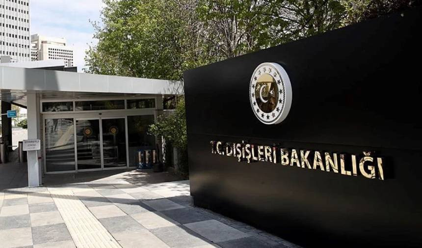 Disisleri Bakanligi Aciklama