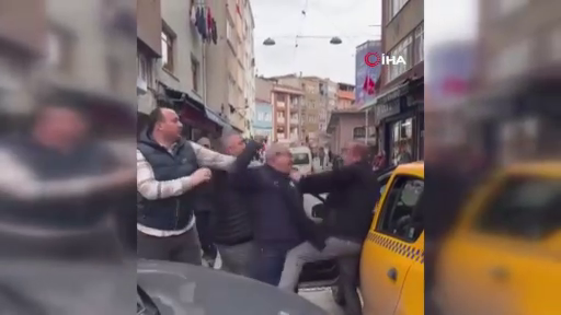 Istanbul Taksiciler Kavga 28012024 Iha (1)