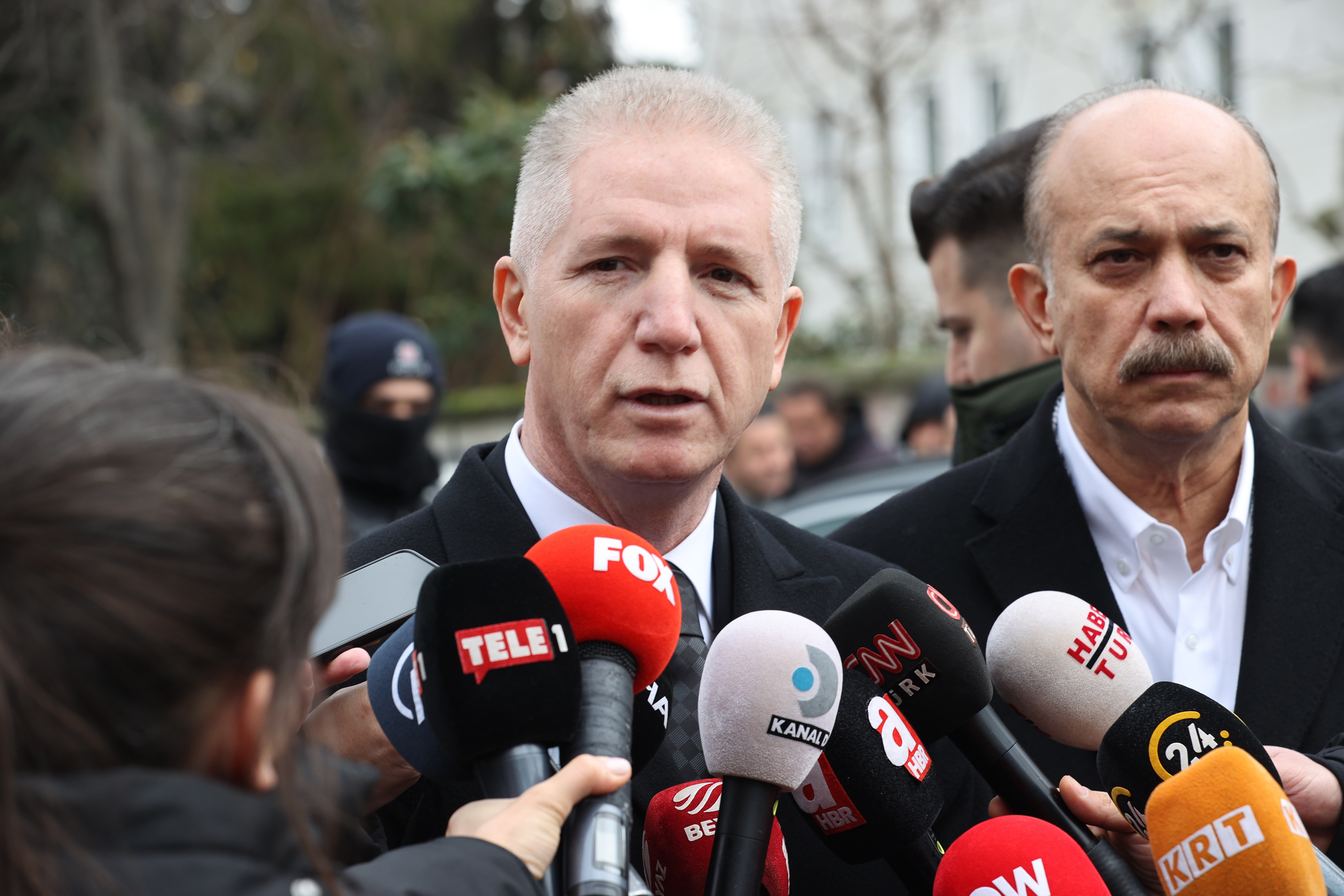 Istanbul Valisi Davut Gul Santa Maria Kilisesi Saldiri 28012024 Aa1