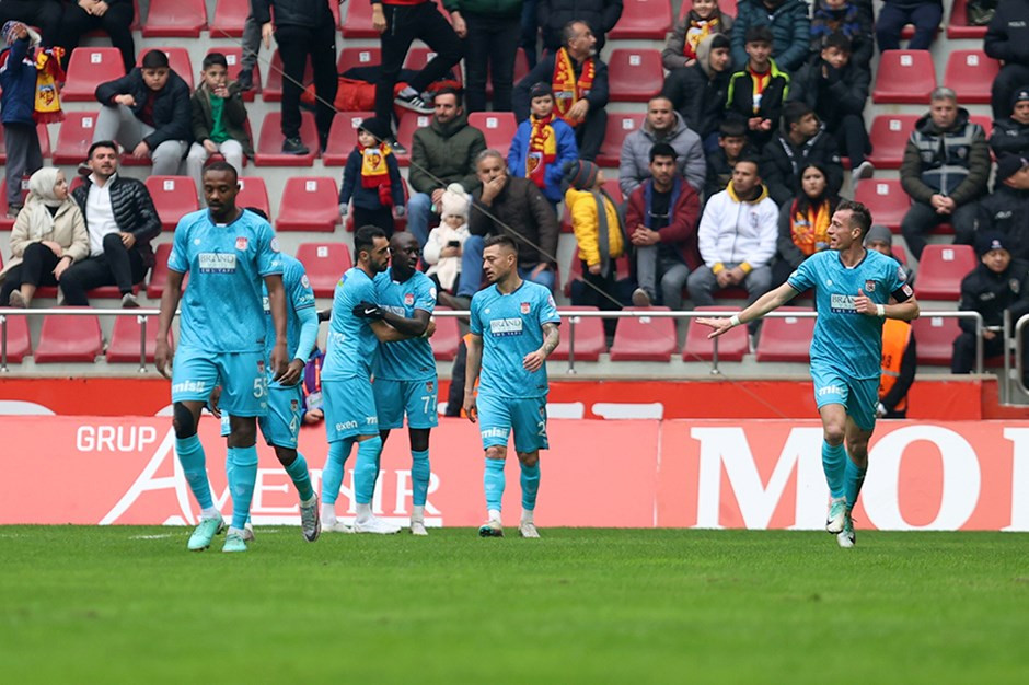 Kayserispor Sivasspor Trendyol Süper Lig Müsabakası 1
